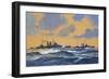The British Cruisers Hms Exeter and Hms York-John S. Smith-Framed Giclee Print