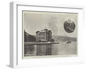 The British Embassy at Therapia, Constantinople, Official Residence of the Late Sir William White-null-Framed Giclee Print