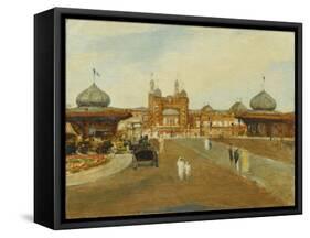 The British Empire Exhibition, Wembley-Jacques-emile Blanche-Framed Stretched Canvas