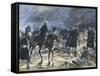 The British Entering Bloemfontein, 1900-Frank Topham-Framed Stretched Canvas