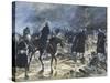 The British Entering Bloemfontein, 1900-Frank Topham-Stretched Canvas