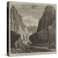 The British Expedition to Abyssinia, Reconnoitring Up the Hadoda Pass-null-Stretched Canvas