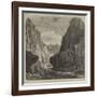 The British Expedition to Abyssinia, Reconnoitring Up the Hadoda Pass-null-Framed Giclee Print