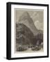 The British Expedition to Abyssinia, the Amba Aladjieh, Near Lake Ashangi-null-Framed Giclee Print