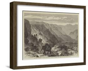 The British Expedition to Abyssinia-null-Framed Giclee Print