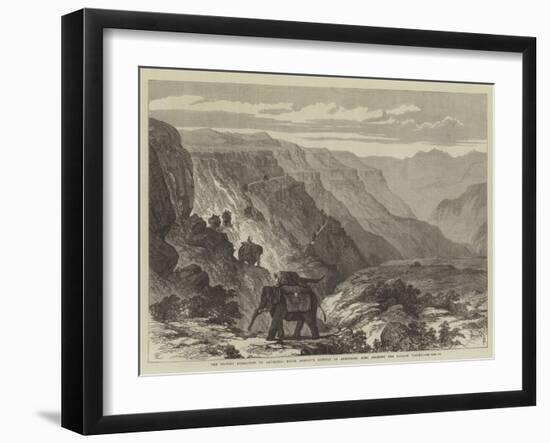 The British Expedition to Abyssinia-null-Framed Giclee Print