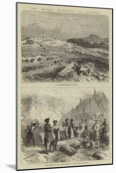 The British Expedition to Abyssinia-null-Mounted Giclee Print