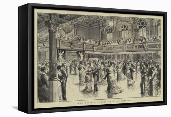 The British Fabric Ball at Shipley-null-Framed Stretched Canvas