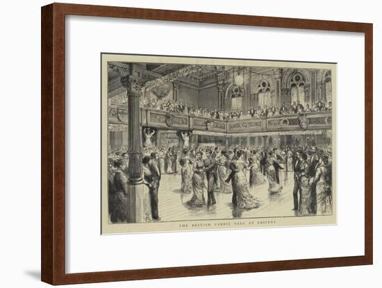 The British Fabric Ball at Shipley-null-Framed Giclee Print