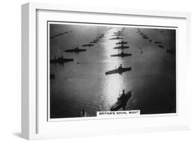 The British Fleet at King George V's Jubilee Review, Spithead, July 1935-null-Framed Giclee Print