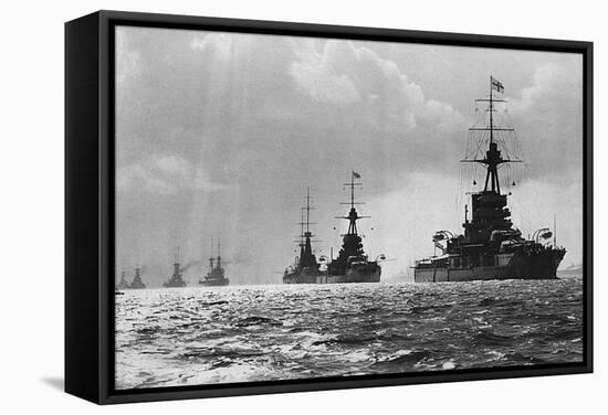 The British Fleet at Spithead-null-Framed Stretched Canvas