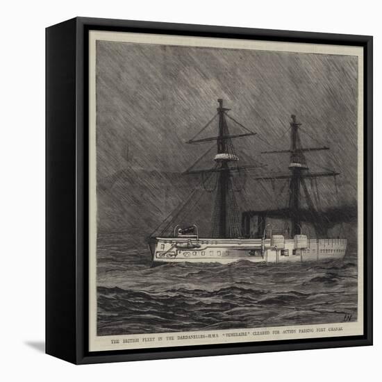 The British Fleet in the Dardanelles-Joseph Nash-Framed Stretched Canvas