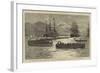 The British Fleet in the Mediterranean, a Regatta Off Palermo-William Lionel Wyllie-Framed Giclee Print