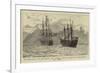 The British Fleet in the Mediterranean-null-Framed Giclee Print