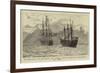 The British Fleet in the Mediterranean-null-Framed Giclee Print