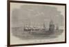 The British Fleet Lying in the Roadstead of Beyrout-null-Framed Giclee Print