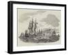 The British Fleet Off Gibraltar-null-Framed Giclee Print