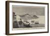 The British Fleet Off the Princes' Islands, Sea of Marmora, Sketched from Prinkipo-null-Framed Giclee Print