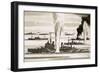 The British Fleet Sailing to Malta During the Second World War-John S. Smith-Framed Giclee Print