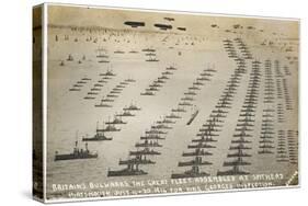 The British Fleet - Spithead, 1914-null-Stretched Canvas