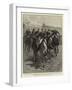 The British in Egypt, a Camel Race-John Charlton-Framed Giclee Print