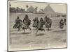 The British in Egypt, Sport for Arab Children on the Plains of Ghizen-Henry Marriott Paget-Mounted Giclee Print