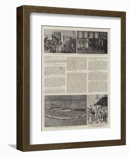 The British in Egypt-Godefroy Durand-Framed Giclee Print