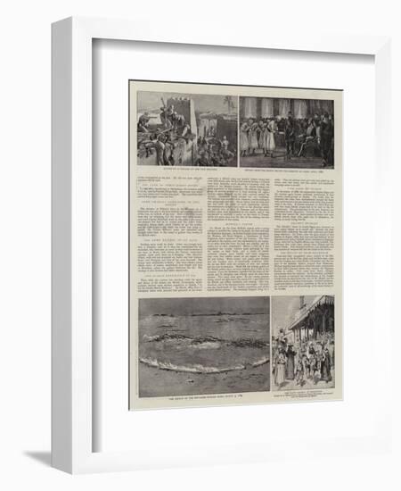The British in Egypt-Godefroy Durand-Framed Giclee Print