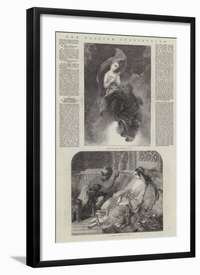 The British Institution-James Sant-Framed Giclee Print