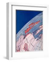 'The British Isles and Northern Europe at 6am on mid-summer day', 1935-Unknown-Framed Giclee Print