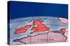 'The British Isles and Northern Europe at Noon in mid-winter', 1935-Unknown-Stretched Canvas