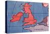 'The British Isles and Northern Europe at Noon in spring or Autumn', 1935-Unknown-Stretched Canvas