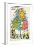 The British Isles-null-Framed Giclee Print