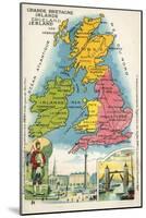 The British Isles-null-Mounted Giclee Print