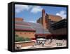 The British Library, London, England, United Kingdom-G Richardson-Framed Stretched Canvas