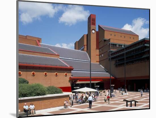 The British Library, London, England, United Kingdom-G Richardson-Mounted Photographic Print