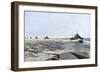 The British Mediterranean Fleet on Exercises, 1935-null-Framed Art Print