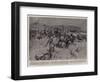 The British Mission to Kano, the British Force Withstanding a Cavalry Charge at Ugu-Frank Craig-Framed Giclee Print