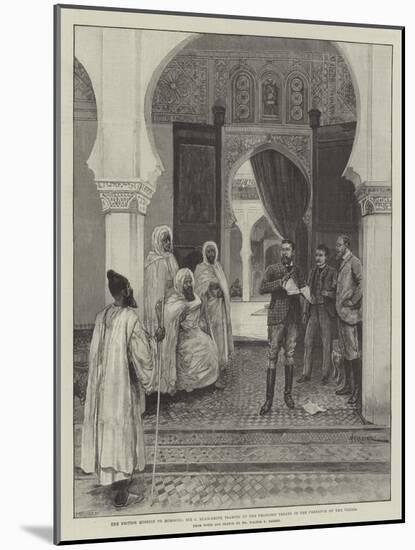 The British Mission to Morocco-Amedee Forestier-Mounted Giclee Print