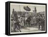 The British Mission to Morocco-Richard Caton Woodville II-Framed Stretched Canvas