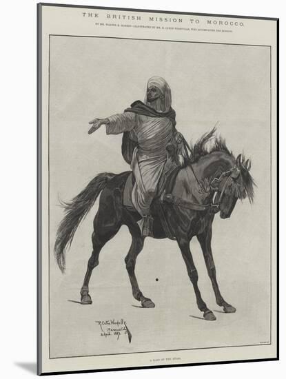 The British Mission to Morocco-Richard Caton Woodville II-Mounted Giclee Print