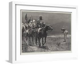 The British Mission to Morocco-Richard Caton Woodville II-Framed Giclee Print