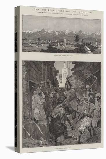 The British Mission to Morocco-Richard Caton Woodville II-Stretched Canvas