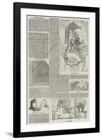 The British Museum, Additions to the Assyrian Sculptures-null-Framed Premium Giclee Print