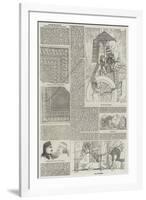 The British Museum, Additions to the Assyrian Sculptures-null-Framed Giclee Print