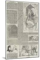 The British Museum, Additions to the Assyrian Sculptures-null-Mounted Giclee Print