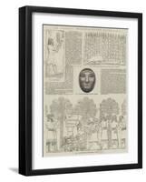 The British Museum, Nineveh Sculptures-null-Framed Giclee Print