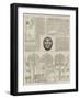 The British Museum, Nineveh Sculptures-null-Framed Giclee Print