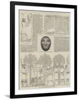 The British Museum, Nineveh Sculptures-null-Framed Premium Giclee Print