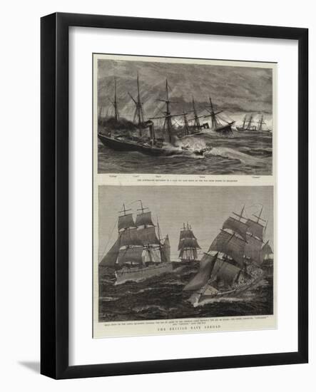 The British Navy Abroad-Charles William Wyllie-Framed Giclee Print